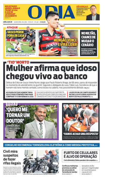 O DIA - Edição de 18 de Abril de 2024