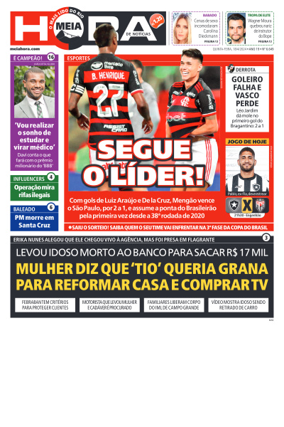 MEIA HORA - Edição de 18 de Abril de 2024