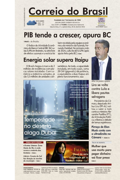 Correio do Brasil - Edição de 18 de Abril de 2024