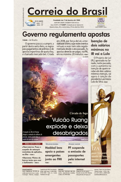 Correio do Brasil - Edição de 19 de Abril de 2024