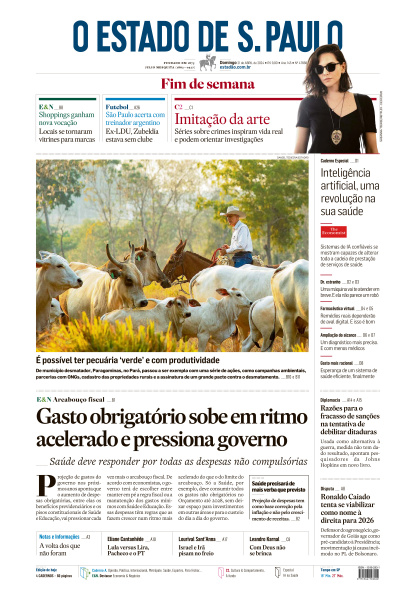 Estadão - Edição de 21 de Abril de 2024
