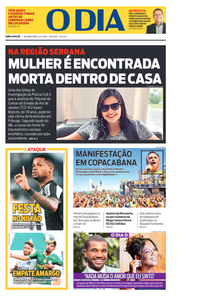 O DIA - Edição de 22 de Abril de 2024