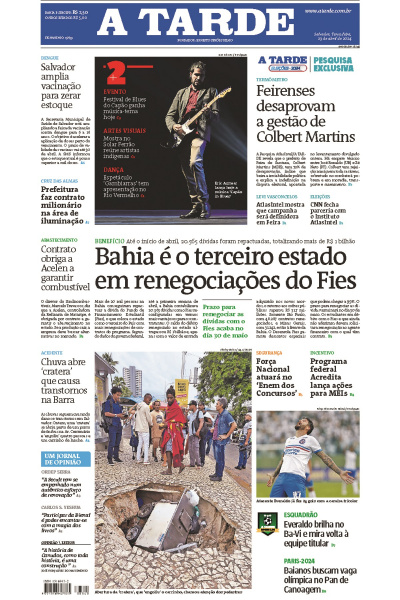 A TARDE - Edição de 23 de abril de 2024