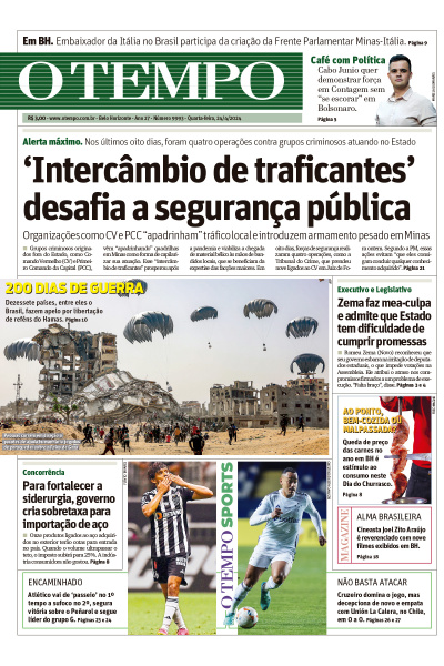 O TEMPO - Edição de 24 de Abril de 2024