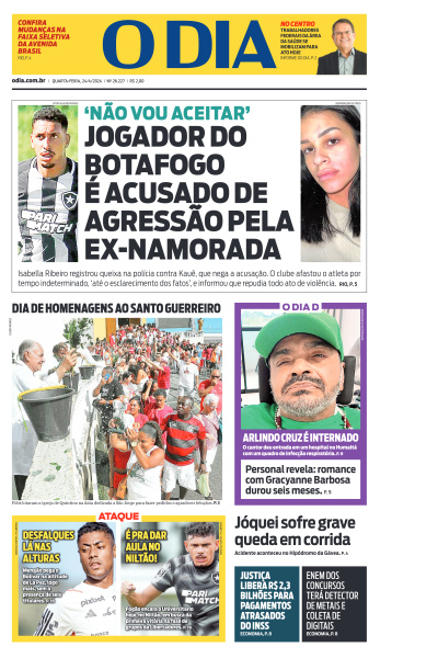 O DIA - Edição de 24 de Abril de 2024