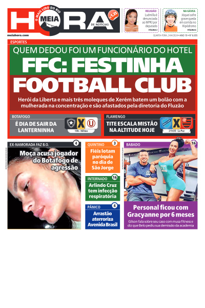 MEIA HORA - Edição de 24 de Abril de 2024