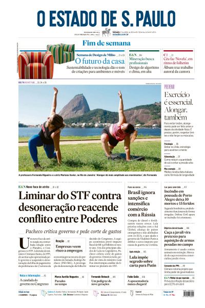 Estadão - Edição de 27 de Abril de 2024