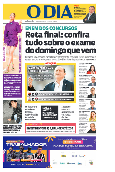 O DIA - Edição de 28 de Abril de 2024