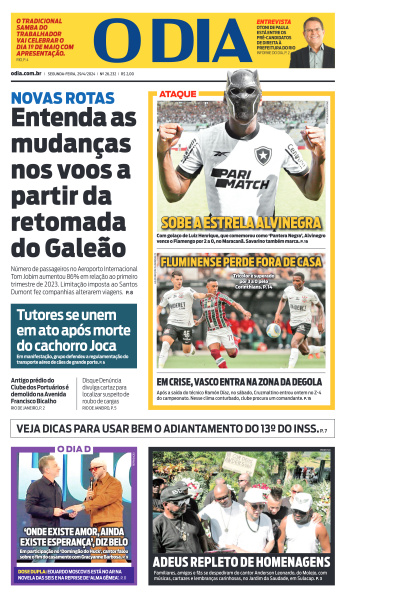 O DIA - Edição de 29 de Abril de 2024