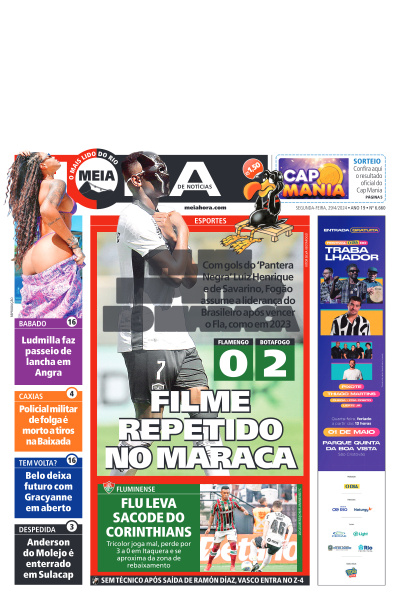 MEIA HORA - Edição de 29 de Abril de 2024