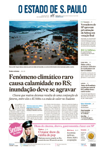 Estadão - Edição de 03 de Maio de 2024