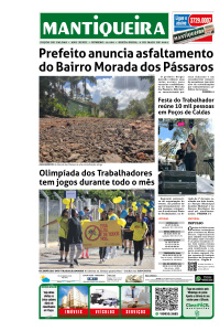 Mantiqueira - Edição de 03 de Maio de 2024