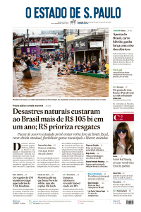 Estadão - Edição de 06 de Maio de 2024