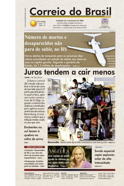 Correio do Brasil - Edição de 08 de Maio de 2024