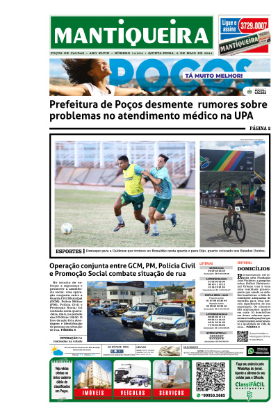 Mantiqueira - Edição de 09 de Maio de 2024