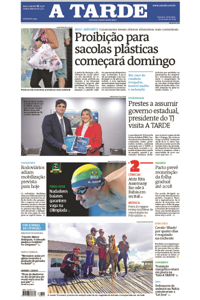 A TARDE - Edição de 10 de maio de 2024