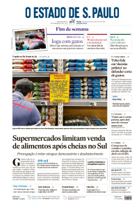 Estadão - Edição de 11 de Maio de 2024