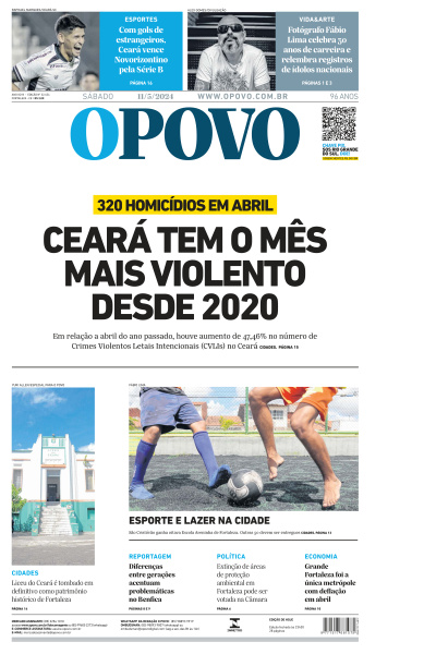 O POVO - Edição de 11 de Maio de 2024