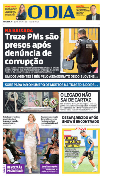 O DIA - Edição de 15 de Maio de 2024