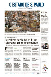 Estadão - Edição de 16 de Maio de 2024