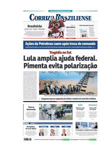 Correio Braziliense - Edição de 16 de Maio de 2024