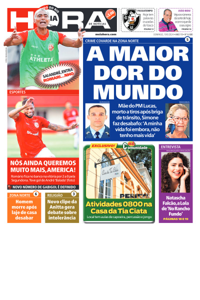 MEIA HORA - Edição de 19 de Maio de 2024