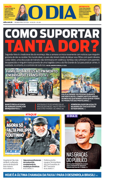 O DIA - Edição de 20 de Maio de 2024