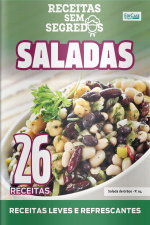 Receitas Sem Segredos Ed. 63 - Saladas - receitas leves e refrescantes