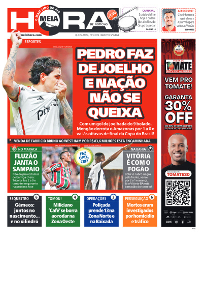 MEIA HORA - Edição de 23 de Maio de 2024