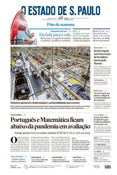 Estadão - Edição de 25 de Maio de 2024