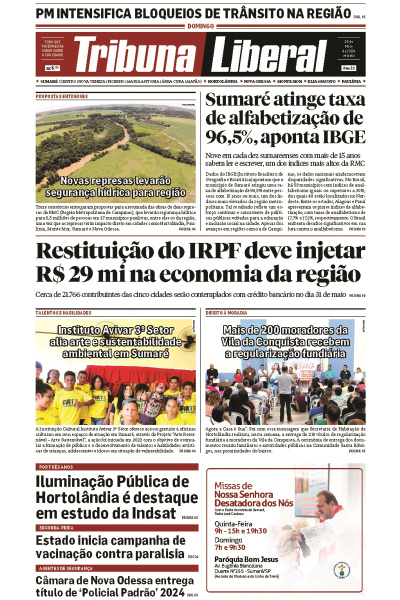 Tribuna Liberal - Edição de 26 de Maio de 2024