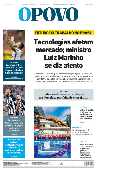 O POVO - Edição de 27 de Maio de 2024