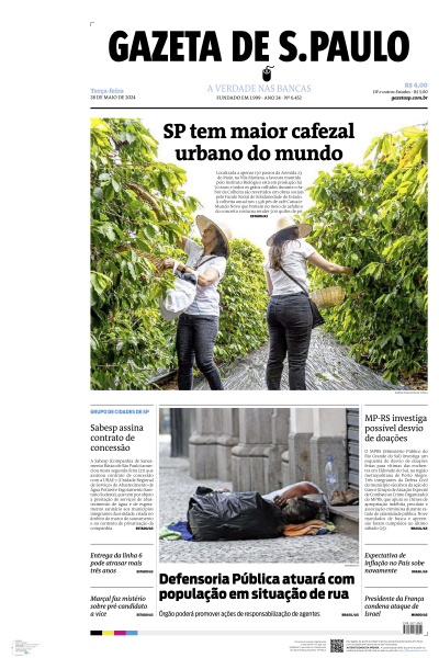 Gazeta de S. Paulo - Edição de 28 de Maio de 2024