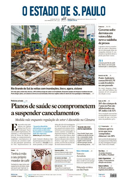 Estadão - Edição de 29 de Maio de 2024