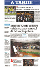 A TARDE - Edição de 04 de Junho de 2024