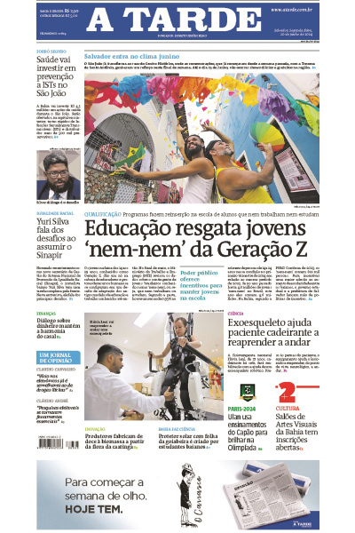 A TARDE - Edição de 10 de Junho de 2024