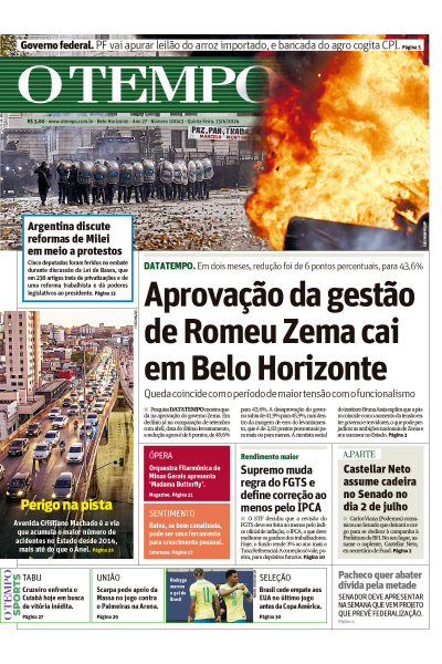 O TEMPO - Edição de 13 de Junho de 2024