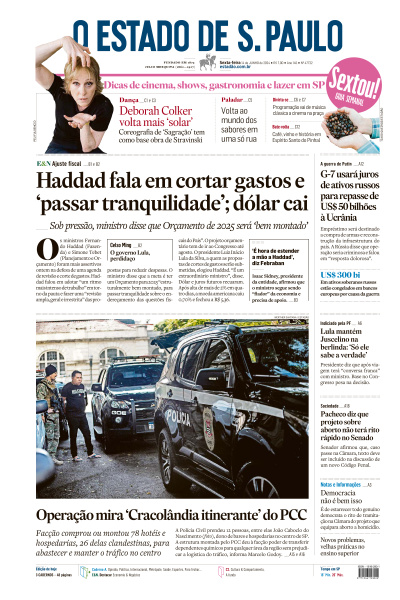 Estadão - Edição de 14 de Junho de 2024