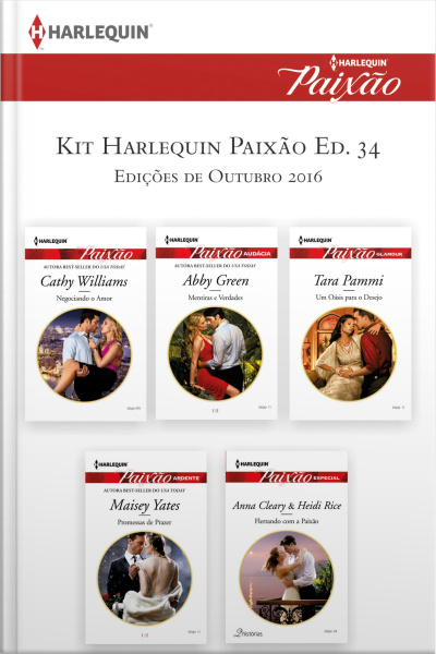 Kit Harlequin Harlequin Jessica Especial Out.16 - Ed.34