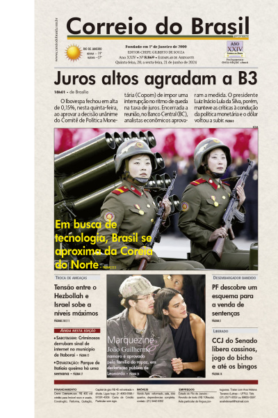 Correio do Brasil - Edição de 21 de Junho de 2024