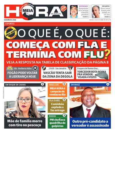 MEIA HORA - Edição de 22 de Junho de 2024