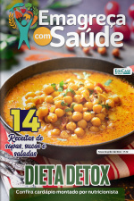 Emagreça Com Saúde Ed. 66 - Dieta Detox