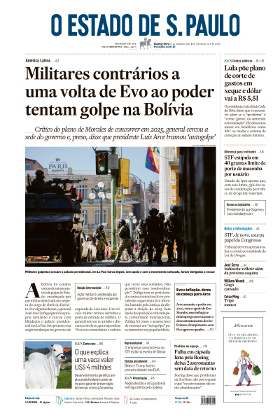 Estadão - Edição de 27 de Junho de 2024