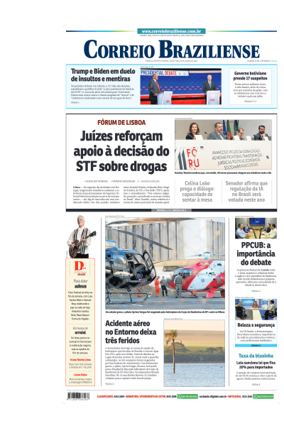 Correio Braziliense - Edição de 28 de Junho de 2024