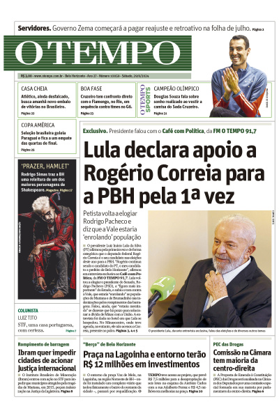 O TEMPO - Edição de 29 de Junho de 2024