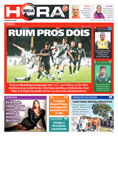 MEIA HORA - Edição de 30 de Junho de 2024