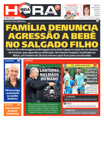 MEIA HORA - Edição de 02 de Julho de 2024