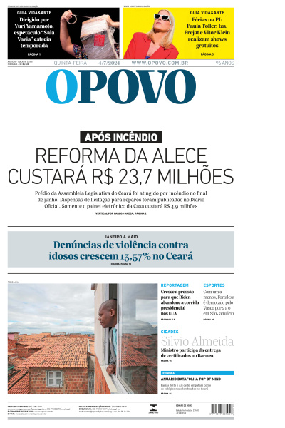 O POVO - Edição de 04 de Julho de 2024