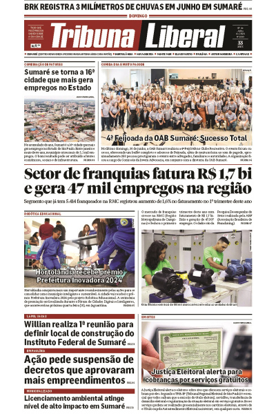 Tribuna Liberal - Edição de 07 de Julho de 2024