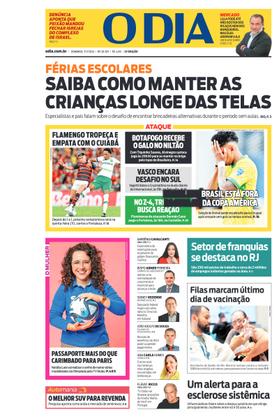 O DIA - Edição de 07 de Julho de 2024